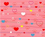 Valentines Day Pink Background